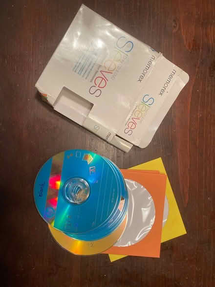 Photo of free Blank discs and sleeves (Mt. Pleasant DC) #1