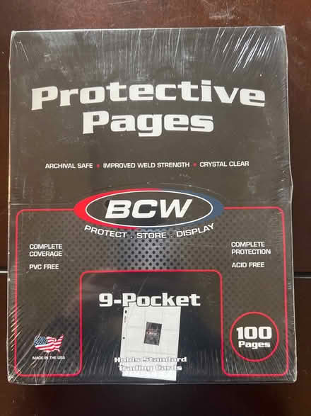 Photo of free card 9 pocket protective pg (Valley Trails, Pleasanton) #1