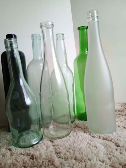 Photo of free Decorative glass bottles (Coleridge Ward CB1) #1