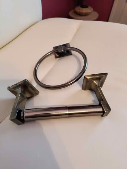 Photo of free brass towel ring/ tp holder (North Knoxville) #1