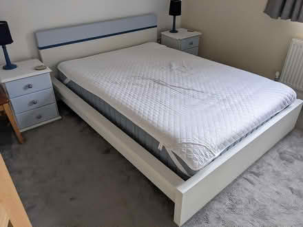 Photo of free IKEA Malm double bed (Kirkby Stephen CA17) #2