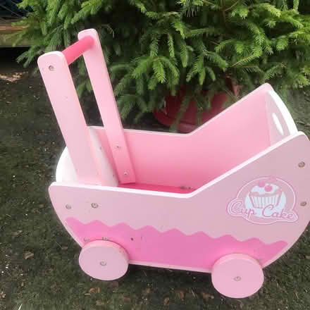 Photo of free Dolls wooden pram (Street Gate NE16) #1