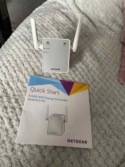 Photo of free Netgear N300 WiFi Range Extender (Matlock DE4) #1