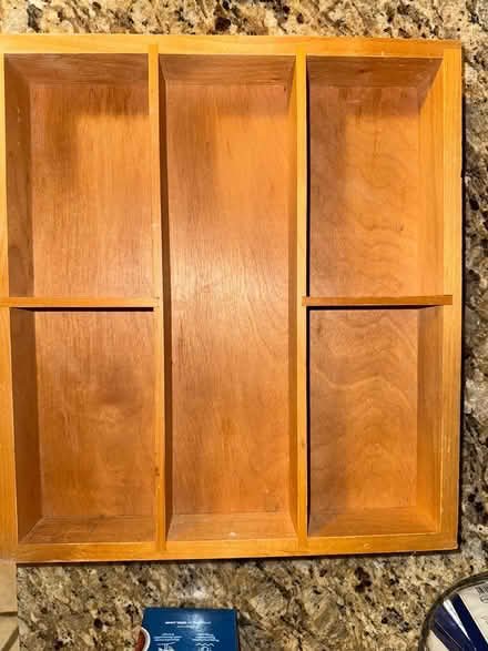 Photo of free Wooden Silverware organizer (Winter Hill) #1