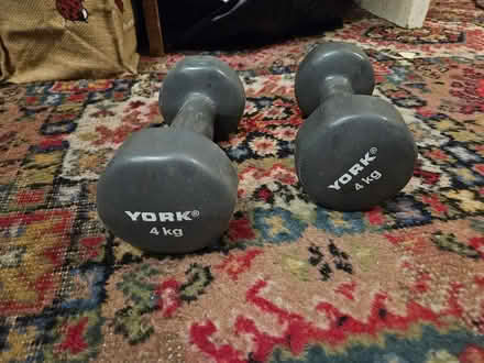 Photo of free 4kg weights (Riddlesdown CR8) #1