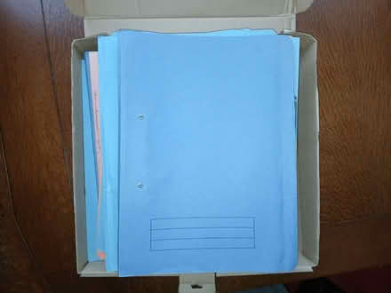 Photo of free Transfer files - two-hole files you can open like a book (West Bridgford NG2) #2