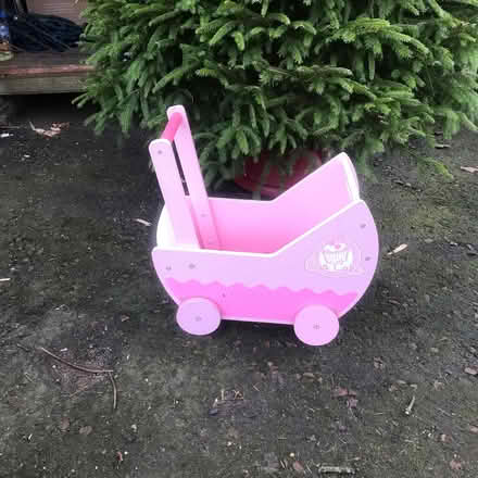 Photo of free Dolls wooden pram (Street Gate NE16) #2