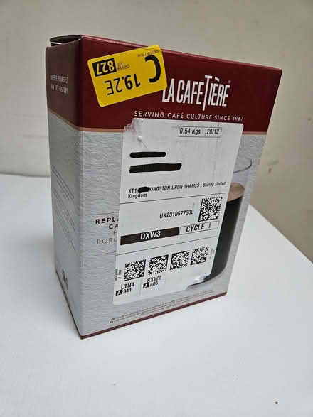 Photo of free Cafetiere sleeve - 8 cup (Kingston KT1) #1