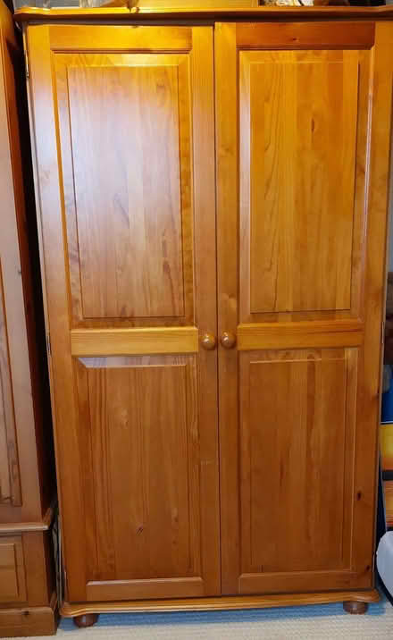 Photo of free Pine wardrobe (Steyning BN44) #1