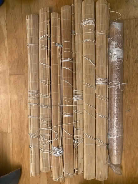 Photo of free 8x bamboo blinds (Petts Wood BR5) #1