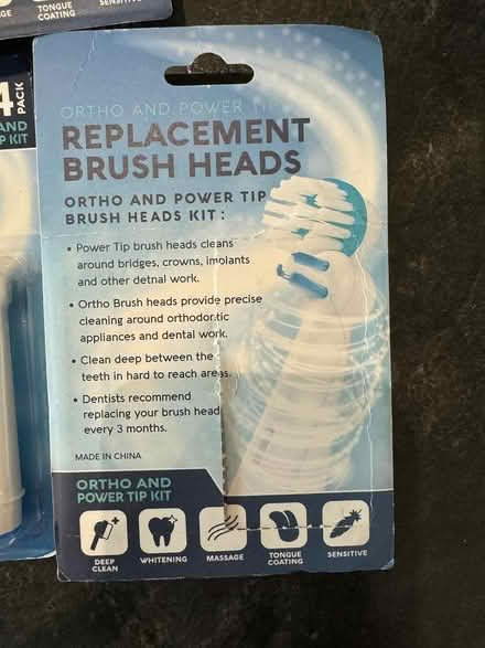 Photo of free Ortho Brush Heads -OralB Toothbrus (Bloor and Christie) #1