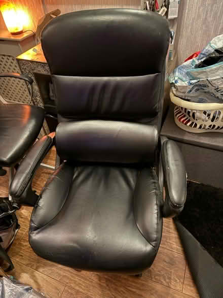 Photo of free Lazy boy leather office chair (L31) #1