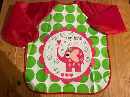 Photo of free Red & Green weaning bib (201 Streatham High Road) #1