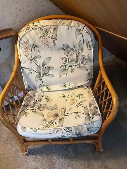 Photo of free Basket chair (Mollington CH1) #1