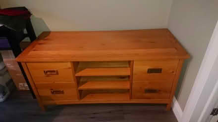 Photo of free Oak TV cabinet (Southend SS1) #1