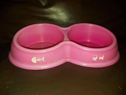 Photo of free Double cat bowl (Frimley) #3