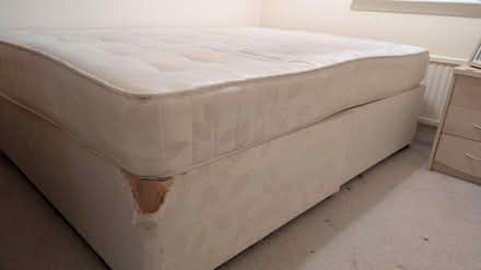 Photo of free Divan double bed and mattress (Gnosall - ST20) #1