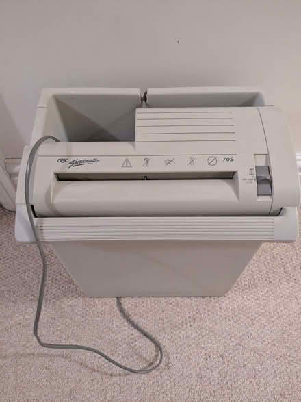 Photo of free Paper shredder (Golden Triangle NR2) #1