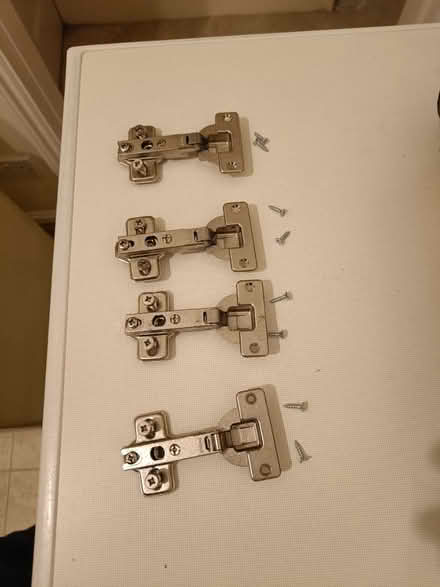 Photo of free 4x Blum kitchen cabinet hinges (Jericho OX2) #1