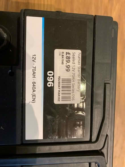 Photo of free Car Battery (70Ah) (Five Ashes, Mayfield TN20) #2