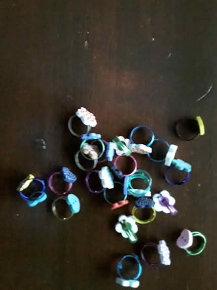 Photo of free Childs adjustable button rings x 24 (Oadby) #1