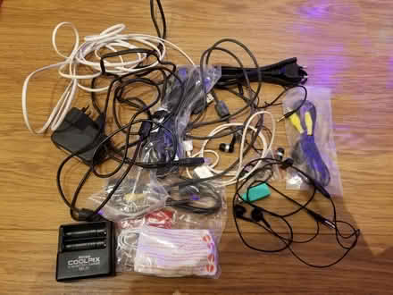 Photo of free Assorted cables and headphones (Adel LS16) #1