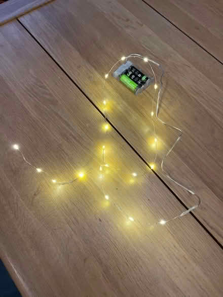 Photo of free 2 x Small strings of LED fairylights (Upper Wolvercote OX2) #1