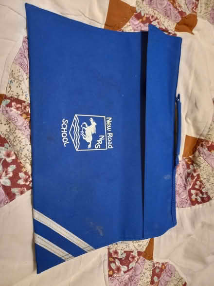 Photo of free New Road School book bag (Gillingham ME7) #1