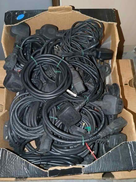 Photo of free Power cables - computer assd (Southend on Sea SS1) #1