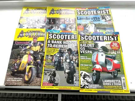 Photo of free scooterist mags joblot must go (Rose Green PO21) #1