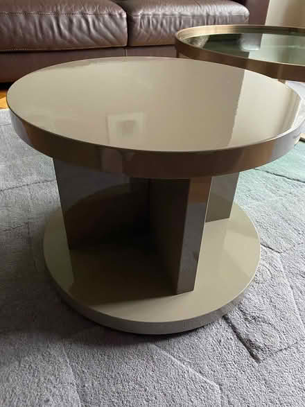 Photo of free Small grey gloss side/coffee table (Rhiwbina, Cardiff CF14) #3