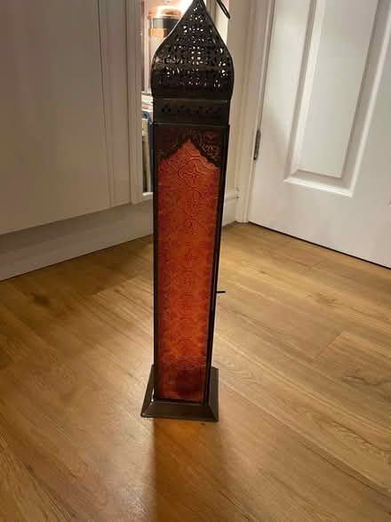 Photo of free Red Moroccan Candle Lantern (Hala LA1) #2