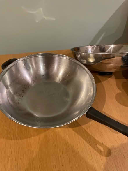 Photo of free Stainless steel wok (Sittingbourne) #2