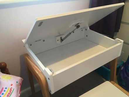 Photo of free Small kids desk and stool (Kenton NE3) #3