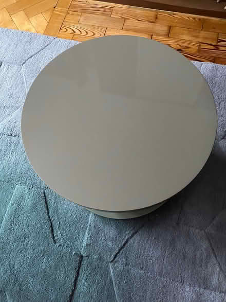 Photo of free Small grey gloss side/coffee table (Rhiwbina, Cardiff CF14) #2