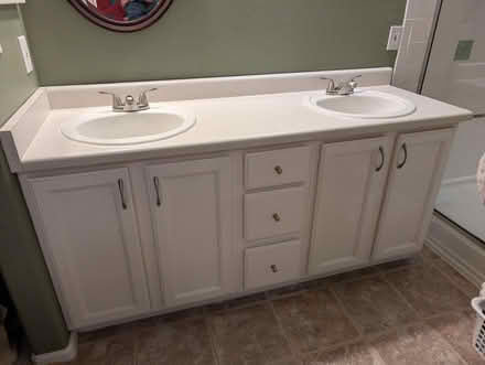 Photo of free 67" Double Sink Bathroom Vanity (SW Longmont) #1