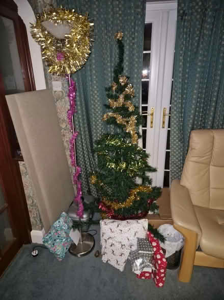 Photo of free Plastic Christmas Tree and stand (South Croydon) #1