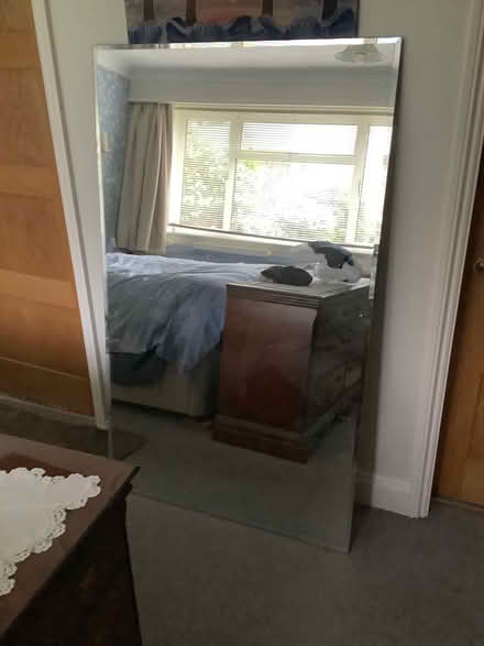 Photo of free Large glass mirror (Boxted CO4) #1