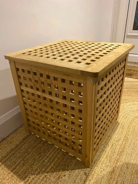 Photo of free Wooden laundry/storage box (Horsham RH13) #1