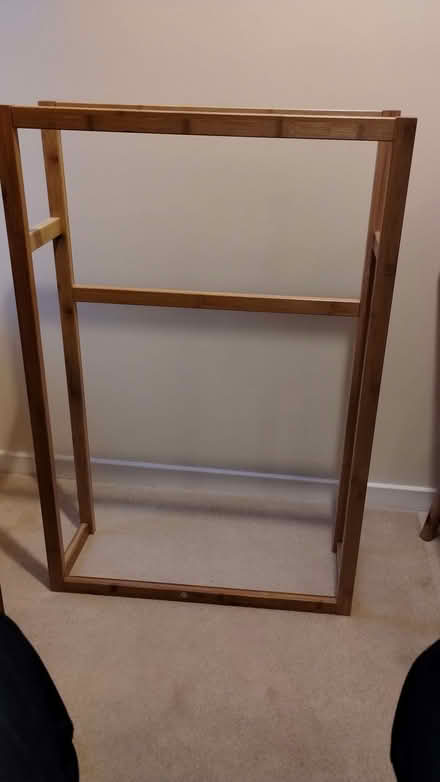 Photo of free Wooden towel rail (Tavistock PL19) #1