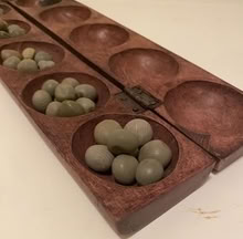 Photo of free Mancala set (Nr Fresh Pond & Mt Auburn Cem.) #1