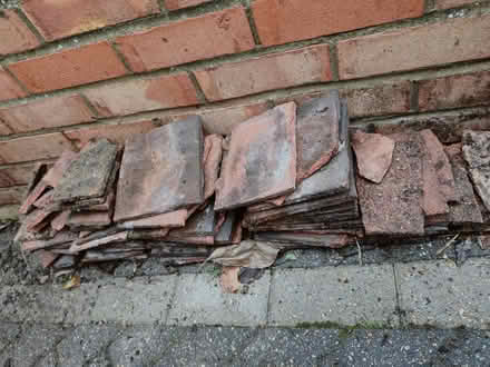 Photo of free Concrete Roof tiles -- broken (CT11) #2