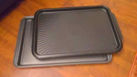 Photo of free 2 large nonstick pans (Penkridge ST19 5) #1