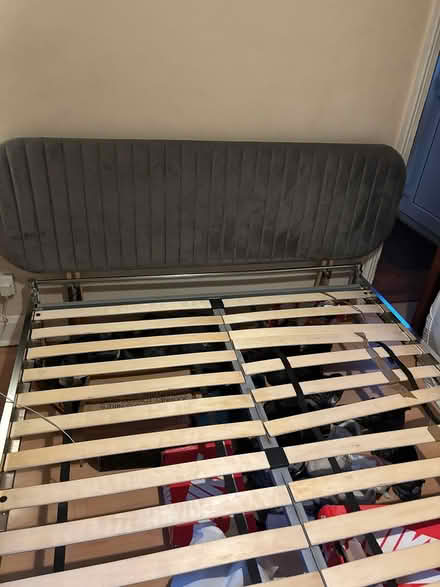 Photo of free bed frame - mattress (SE4) #1