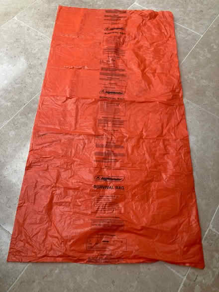 Photo of free Survival bag (Woodhouse Eaves LE12) #1