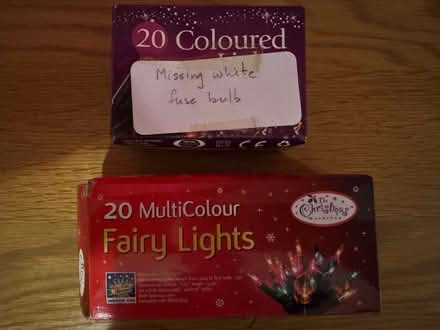 Photo of free Coloured fairy lights (Risinghurst OX3) #1