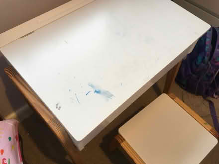 Photo of free Small kids desk and stool (Kenton NE3) #2