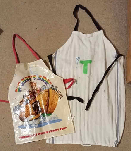 Photo of free Two children's aprons (Weston) #1