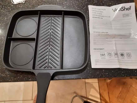 Photo of free 33cm 4 section griddle pan (Clapham MK41) #1