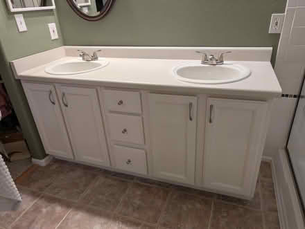 Photo of free 67" Double Sink Bathroom Vanity (SW Longmont) #2